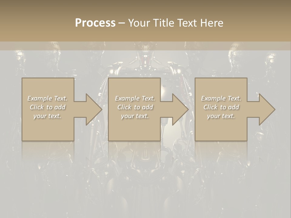 Technology Fiction Man PowerPoint Template