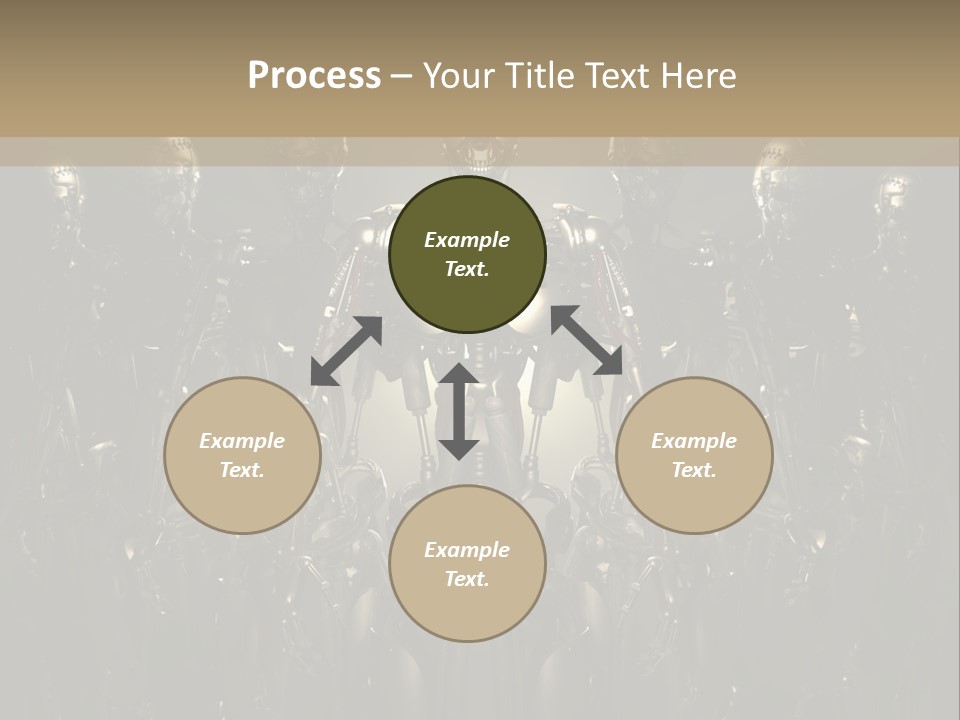 Technology Fiction Man PowerPoint Template