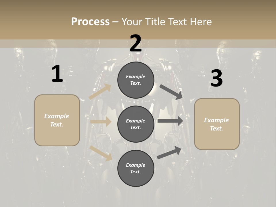 Technology Fiction Man PowerPoint Template