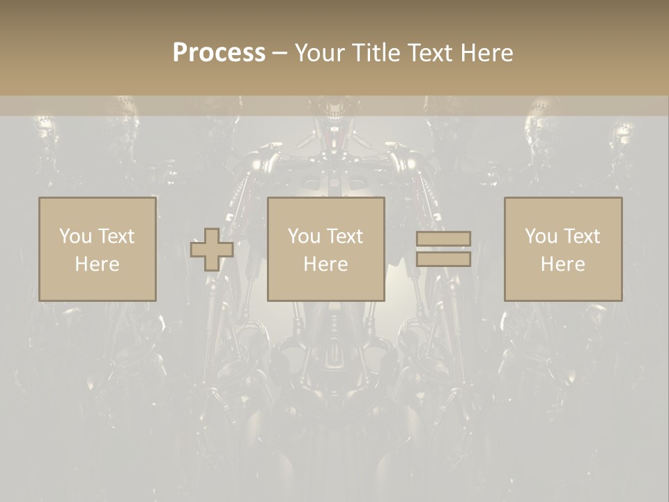 Technology Fiction Man PowerPoint Template