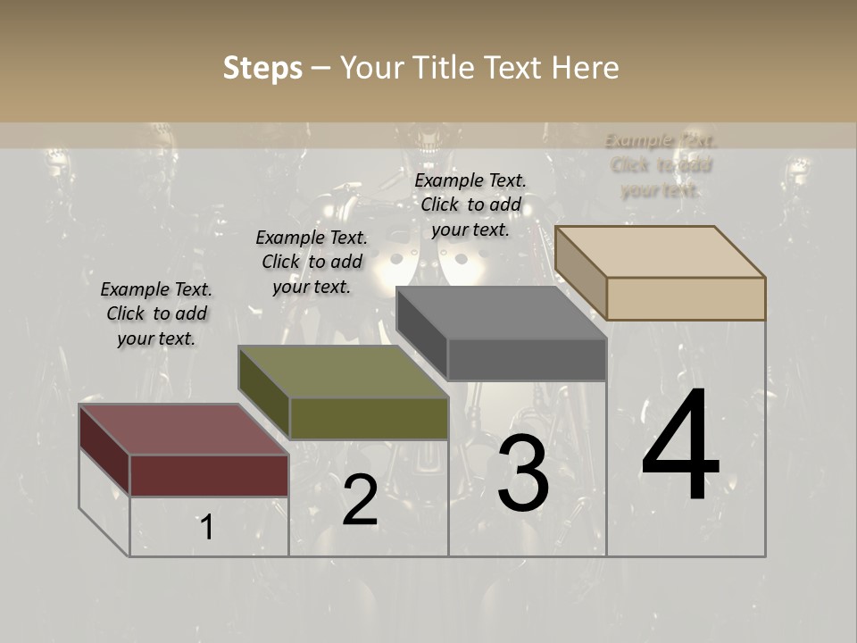 Technology Fiction Man PowerPoint Template