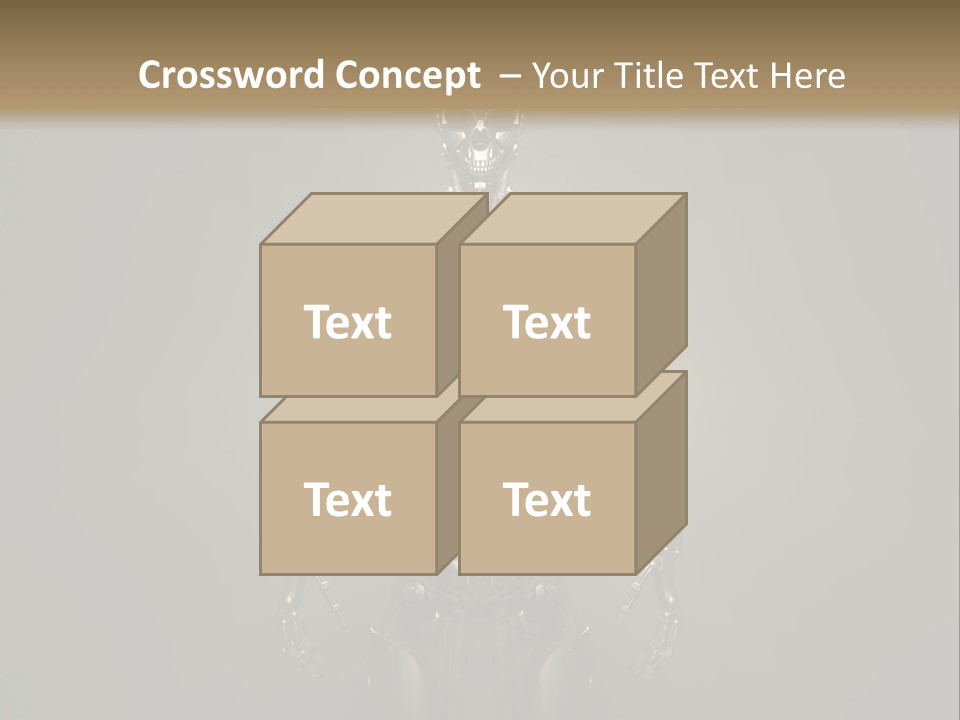 Science Suit Render PowerPoint Template