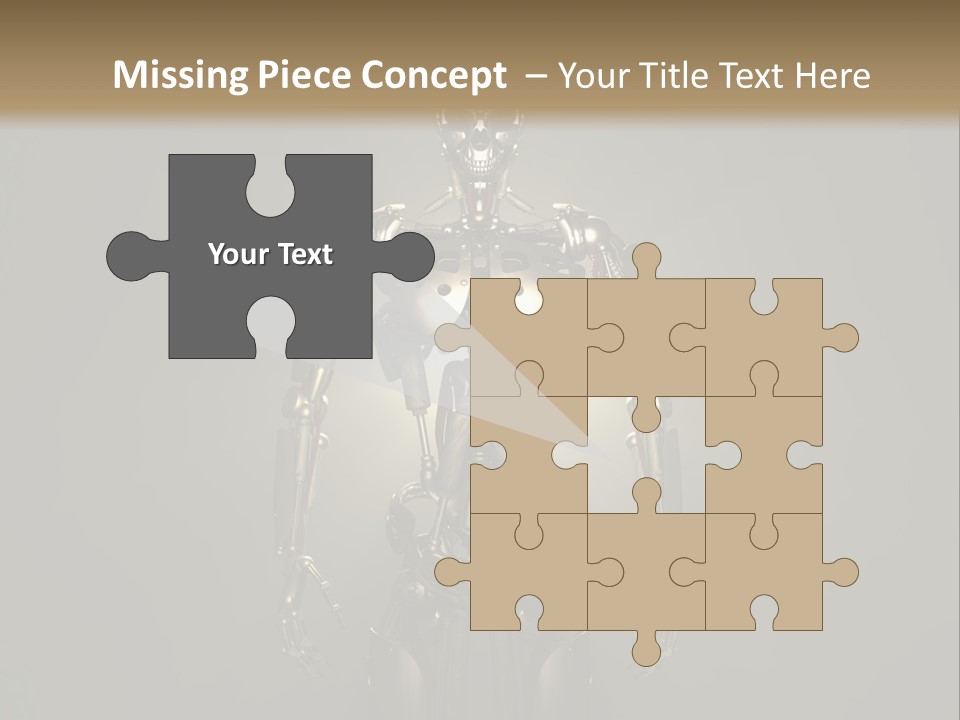 Science Suit Render PowerPoint Template