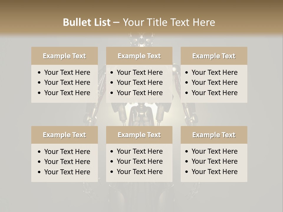 Science Suit Render PowerPoint Template