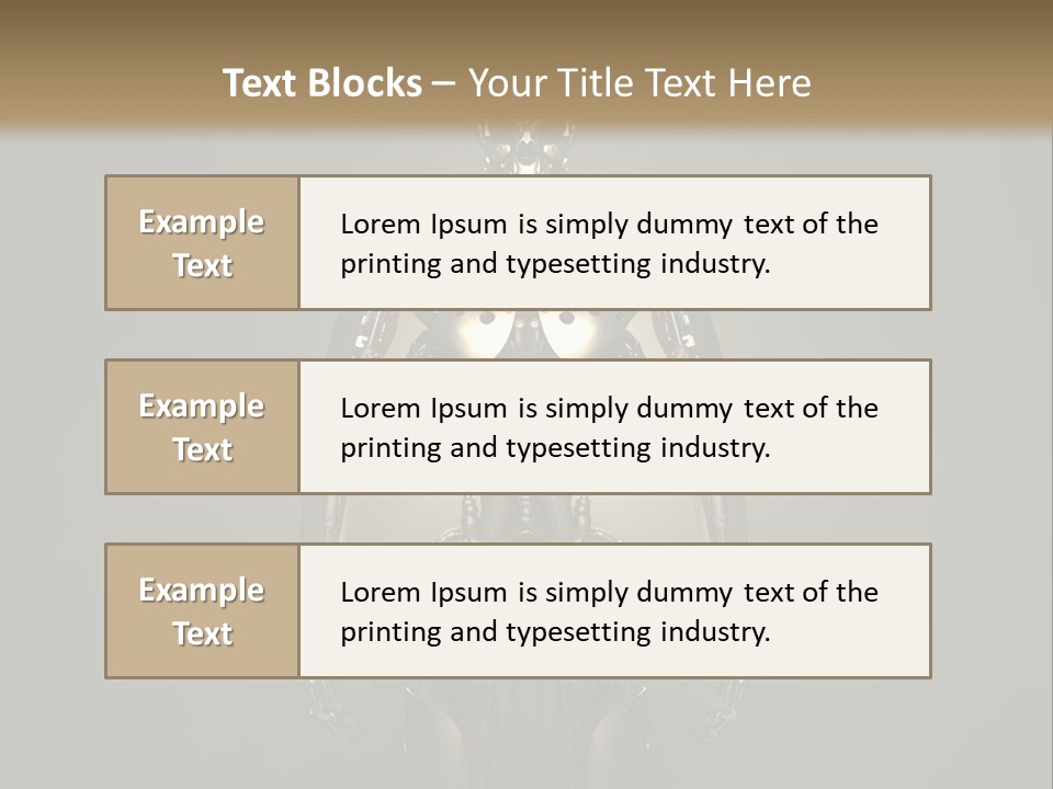 Science Suit Render PowerPoint Template