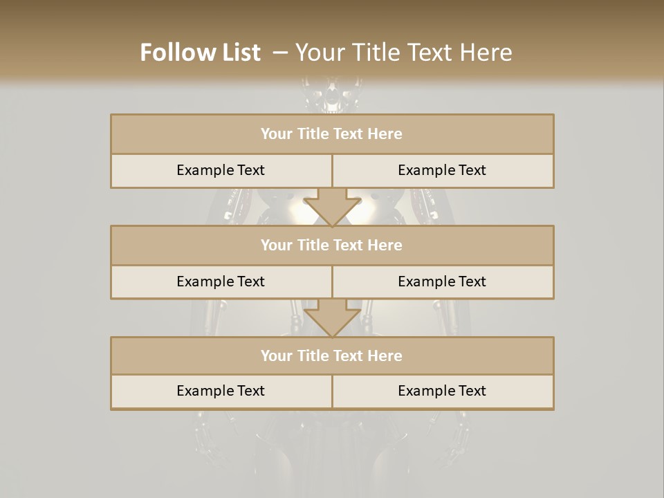 Science Suit Render PowerPoint Template