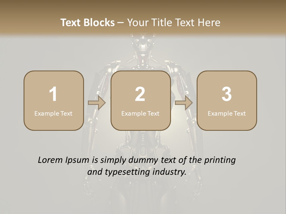 Science Suit Render PowerPoint Template