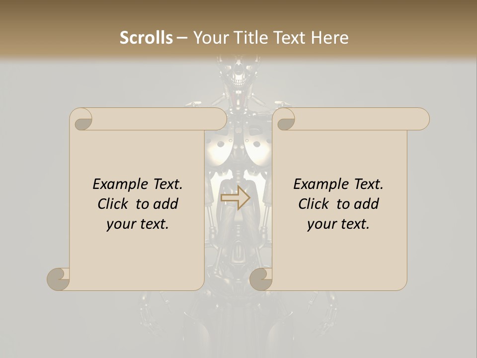 Science Suit Render PowerPoint Template