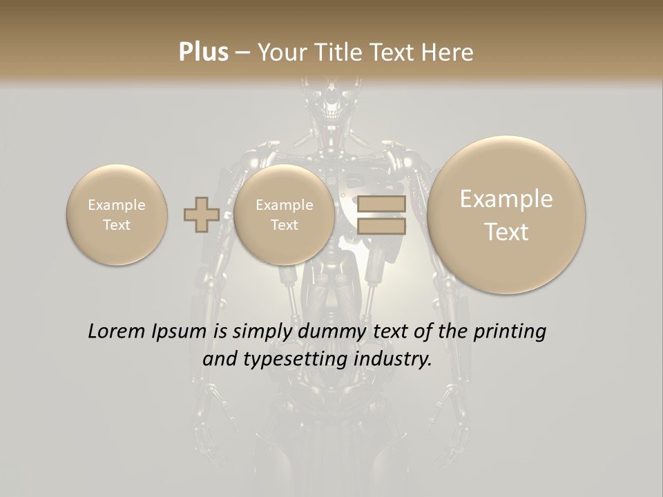 Science Suit Render PowerPoint Template