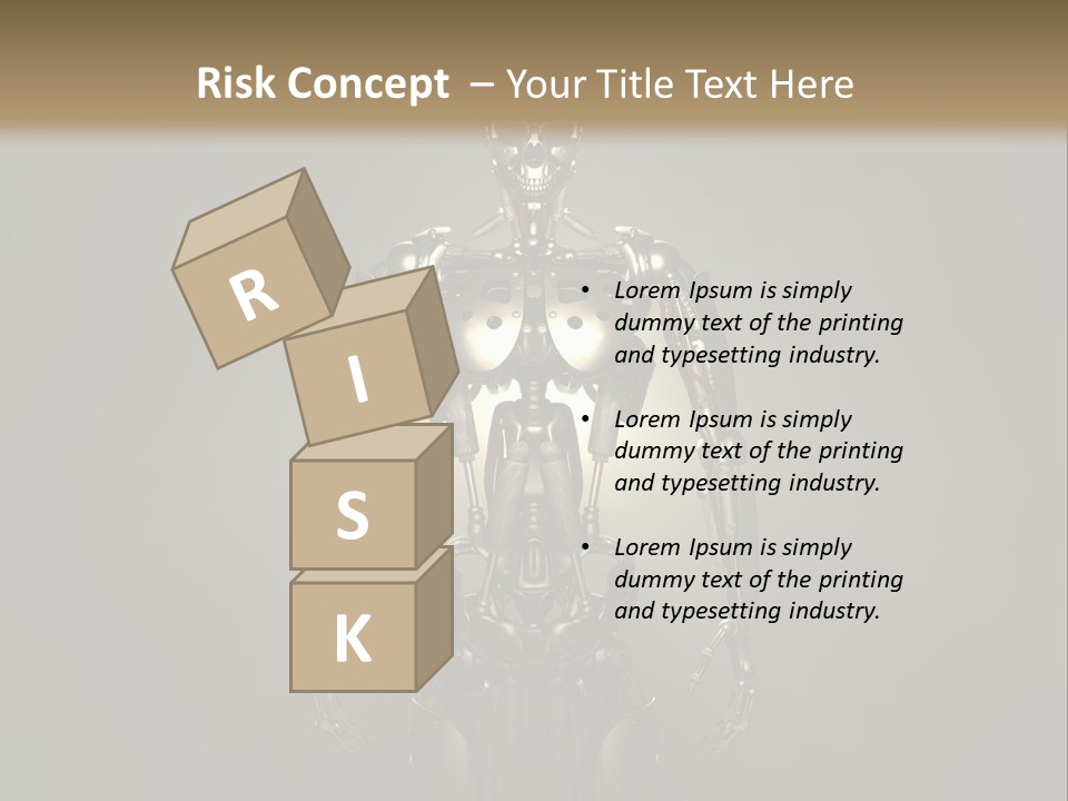 Science Suit Render PowerPoint Template