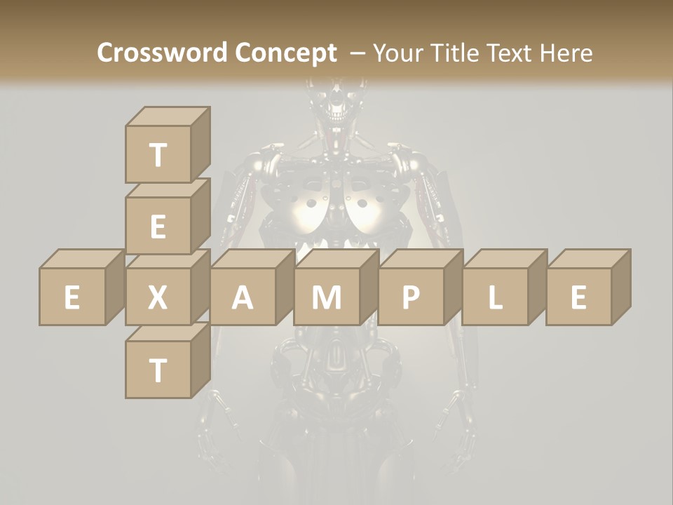 Science Suit Render PowerPoint Template