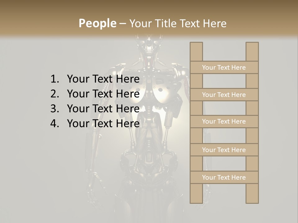 Science Suit Render PowerPoint Template