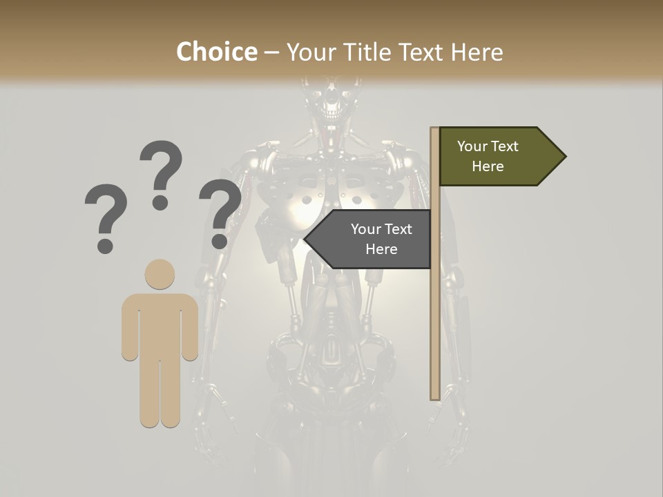 Science Suit Render PowerPoint Template