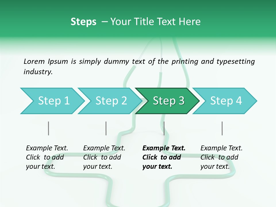 Clinical Tool Closeup PowerPoint Template
