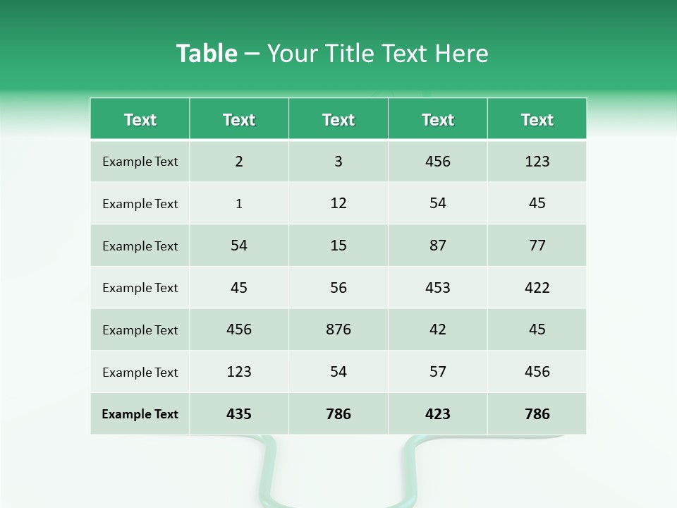 Clinical Tool Closeup PowerPoint Template