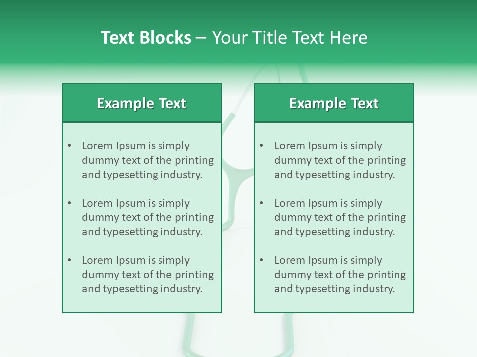 Clinical Tool Closeup PowerPoint Template