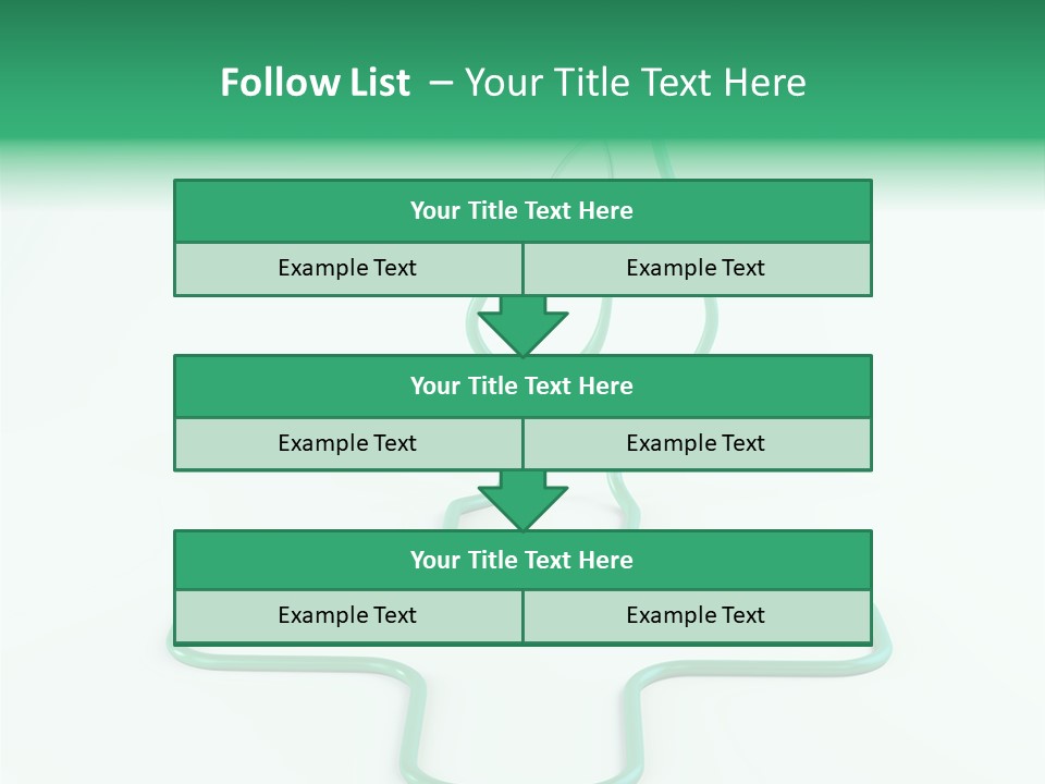 Clinical Tool Closeup PowerPoint Template