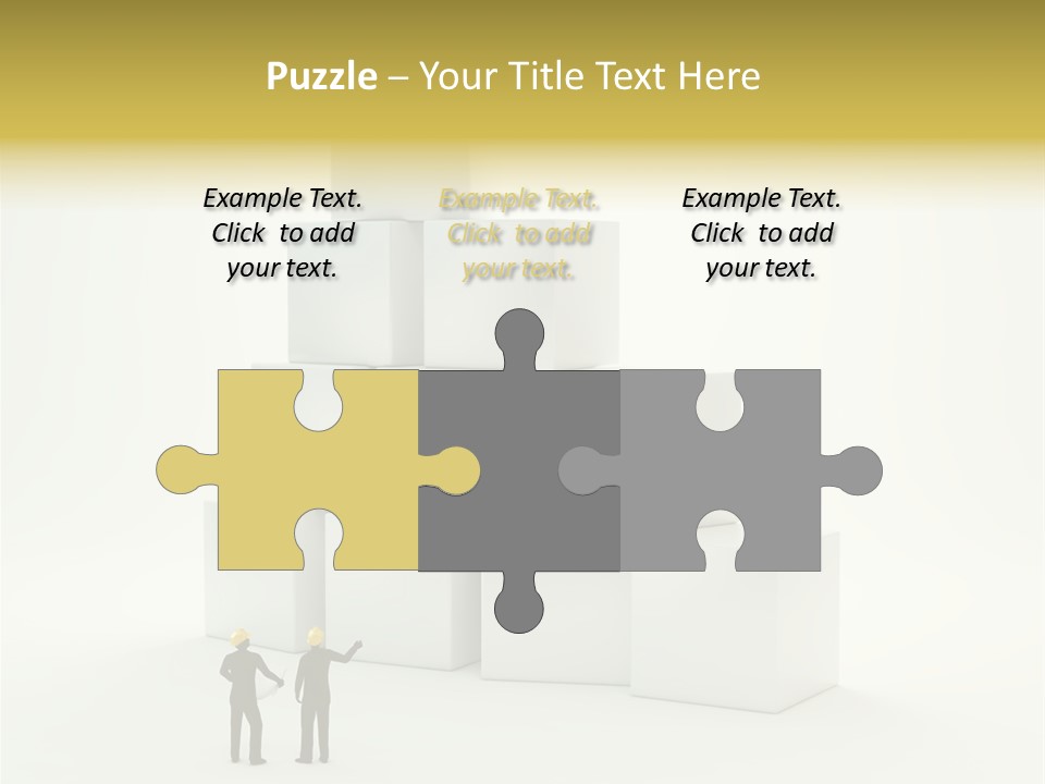 Box Paper Construction PowerPoint Template