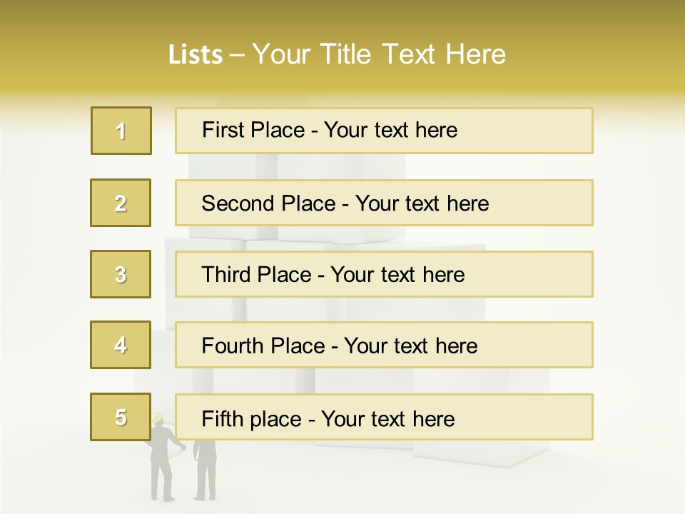 Box Paper Construction PowerPoint Template