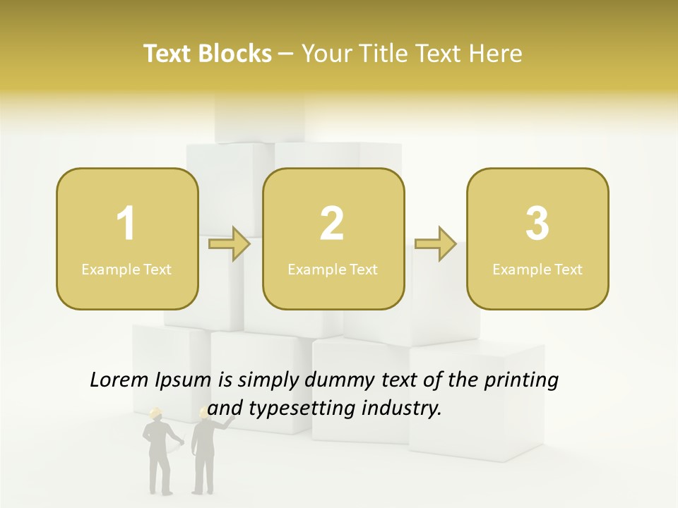 Box Paper Construction PowerPoint Template