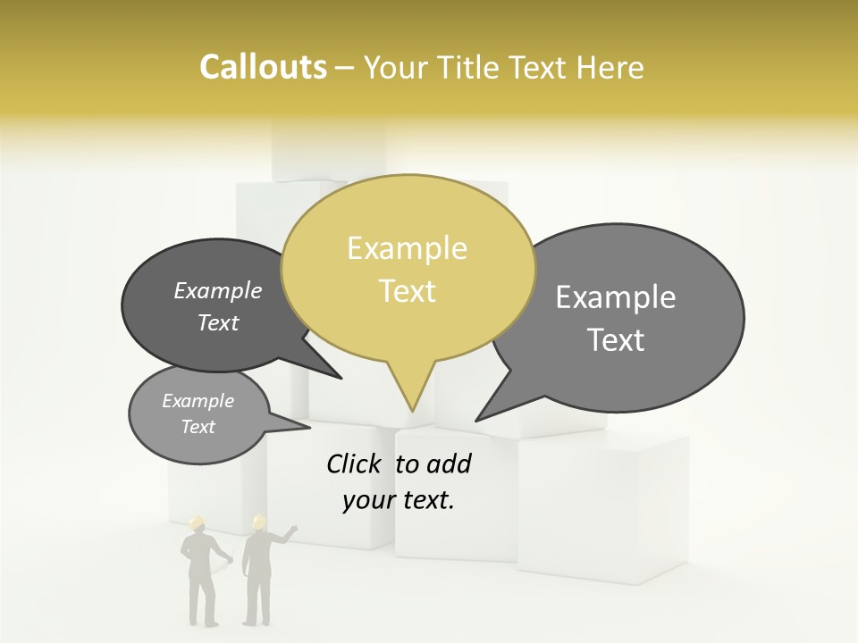 Box Paper Construction PowerPoint Template