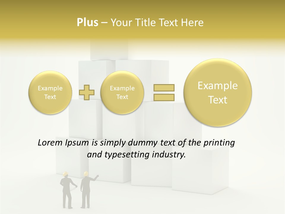 Box Paper Construction PowerPoint Template