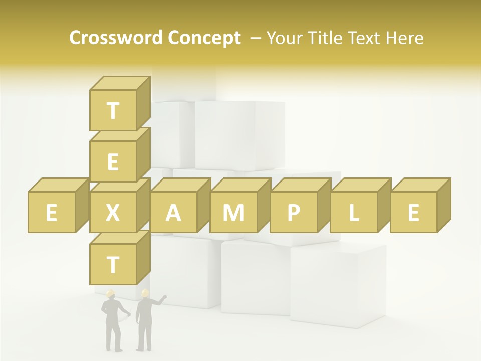 Box Paper Construction PowerPoint Template