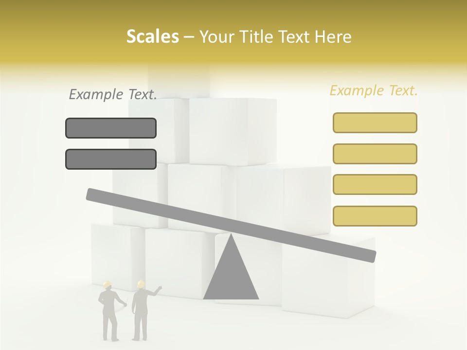 Box Paper Construction PowerPoint Template