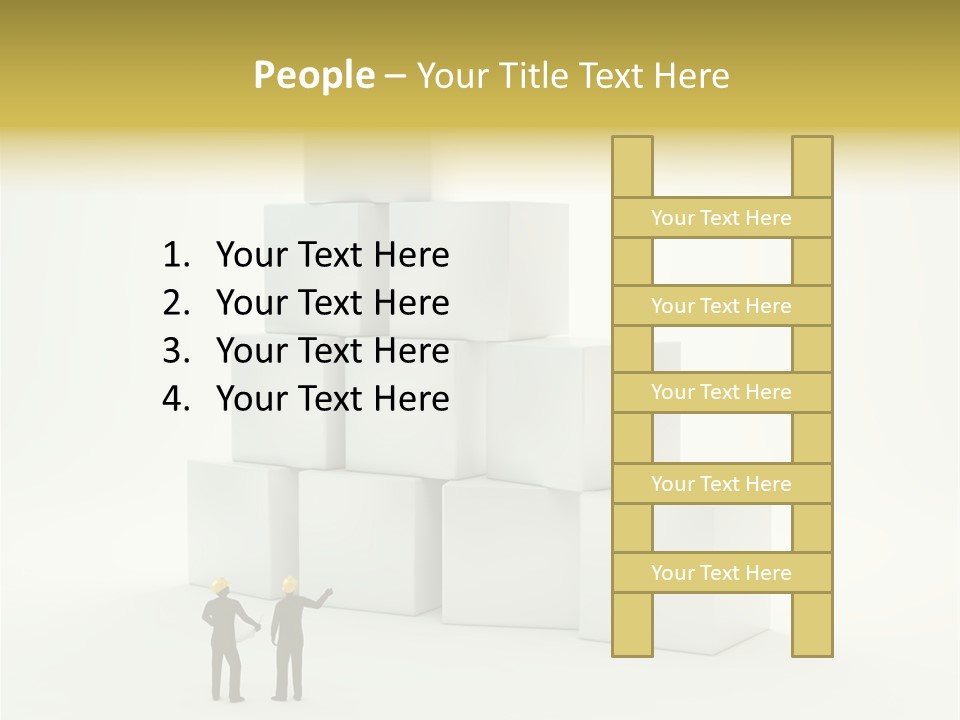 Box Paper Construction PowerPoint Template