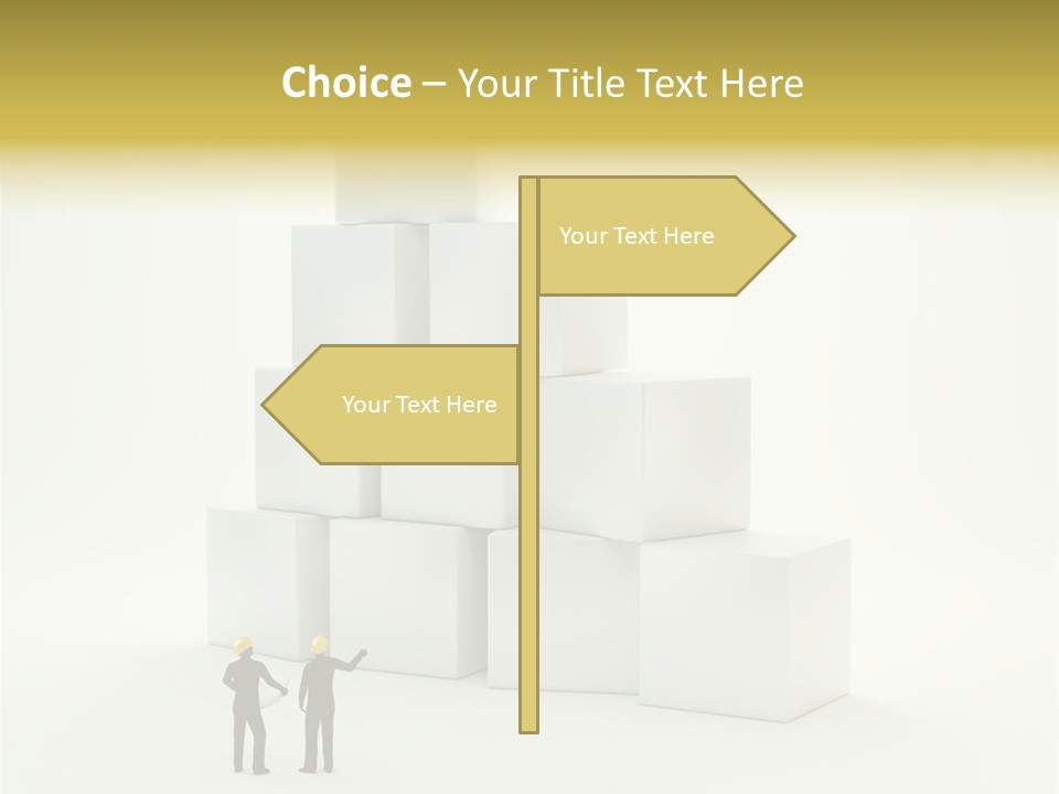 Box Paper Construction PowerPoint Template