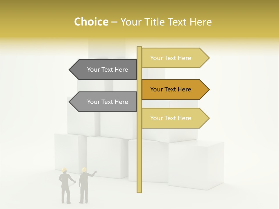 Box Paper Construction PowerPoint Template