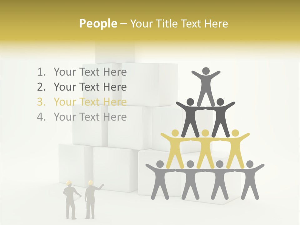 Box Paper Construction PowerPoint Template