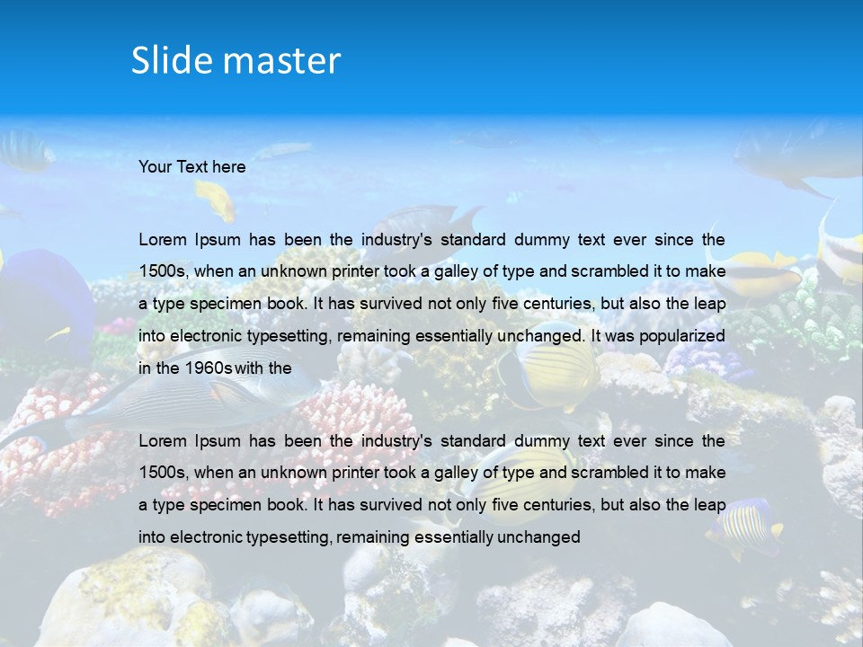 Nature Sharm Tropic PowerPoint Template