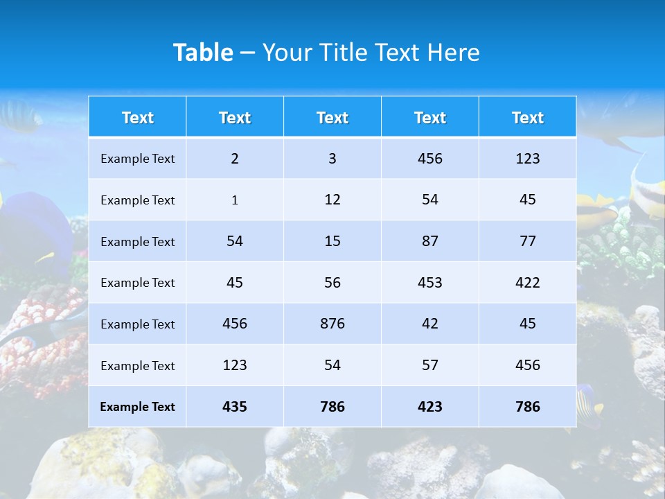 Nature Sharm Tropic PowerPoint Template
