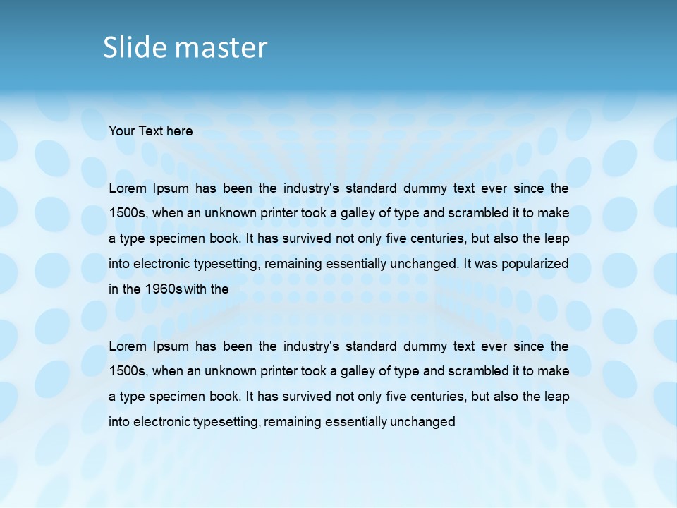 Demonstration Acting Object PowerPoint Template