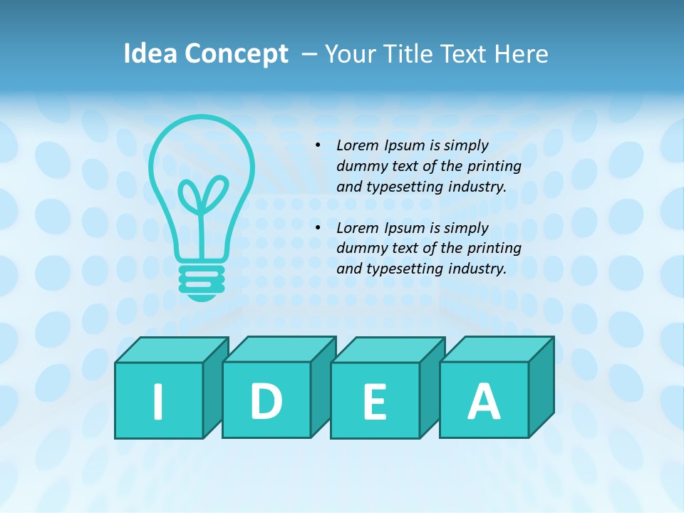 Demonstration Acting Object PowerPoint Template