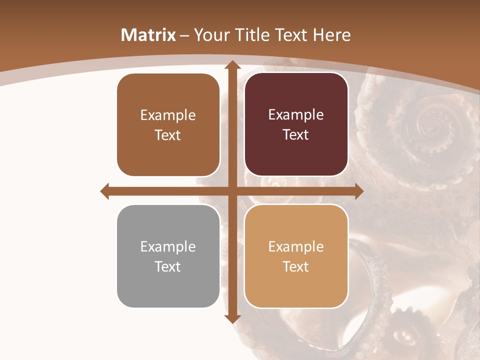 Directly Cold Devilfish PowerPoint Template