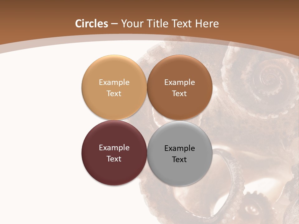 Directly Cold Devilfish PowerPoint Template