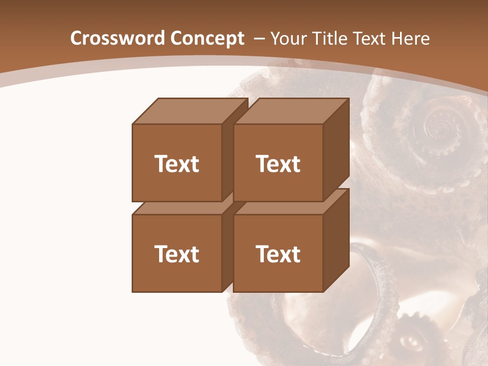 Directly Cold Devilfish PowerPoint Template