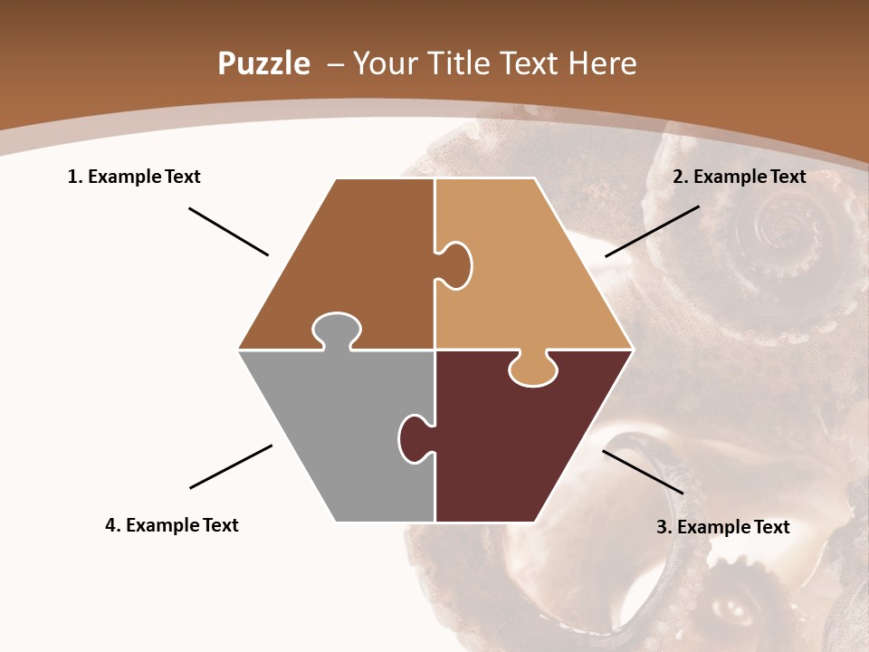Directly Cold Devilfish PowerPoint Template