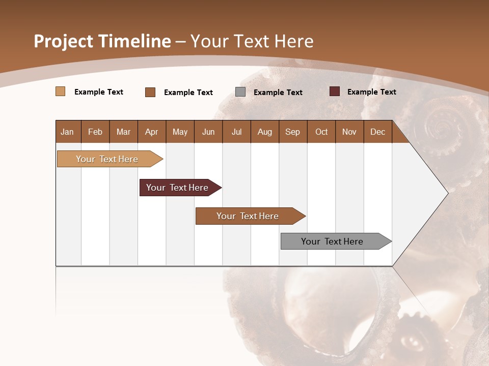 Directly Cold Devilfish PowerPoint Template