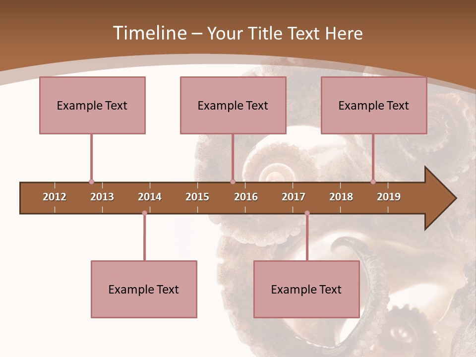 Directly Cold Devilfish PowerPoint Template