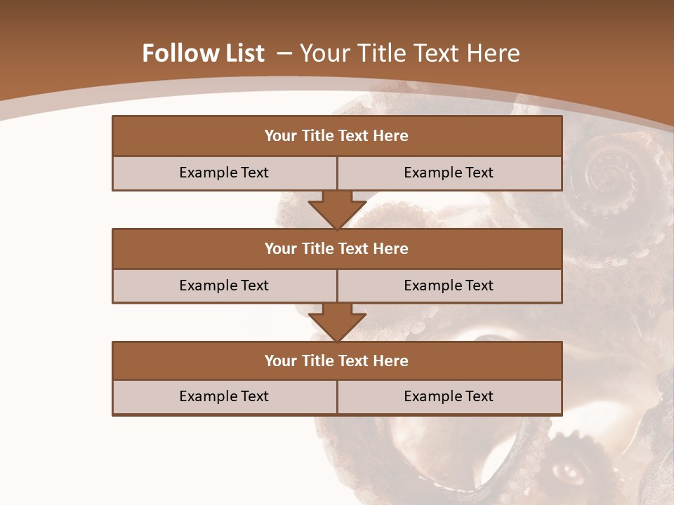Directly Cold Devilfish PowerPoint Template