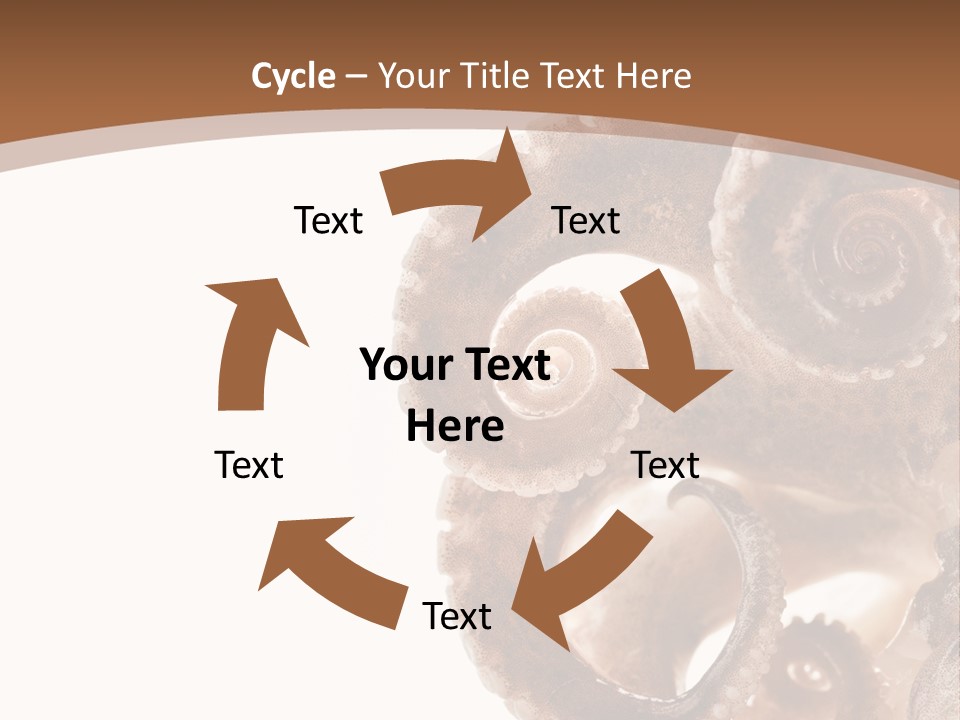 Directly Cold Devilfish PowerPoint Template