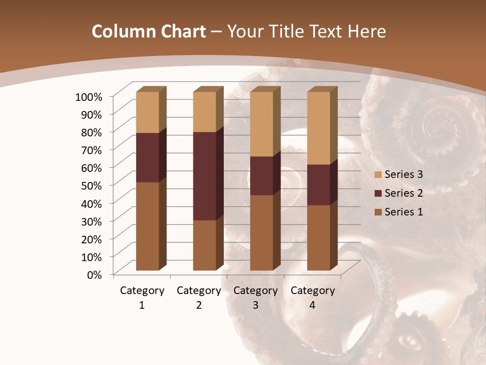 Directly Cold Devilfish PowerPoint Template