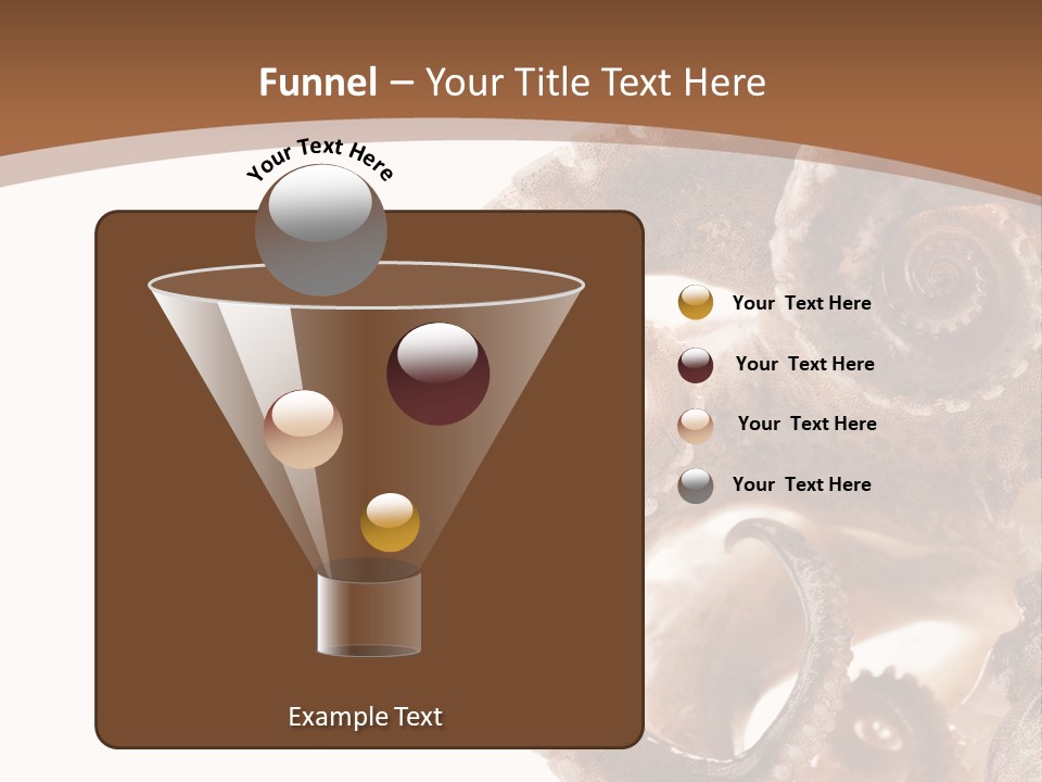 Directly Cold Devilfish PowerPoint Template