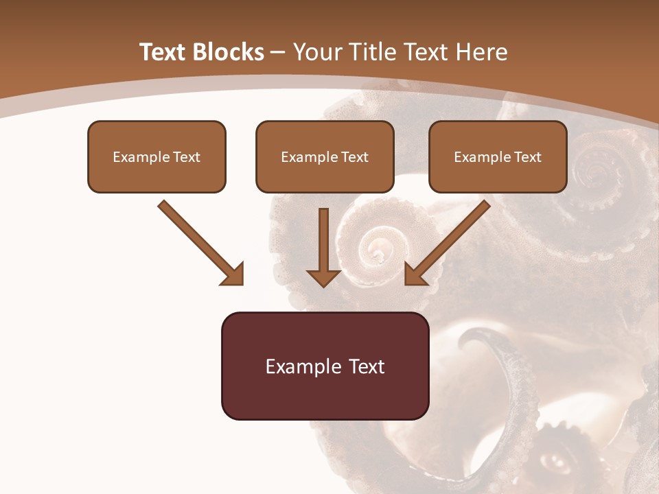 Directly Cold Devilfish PowerPoint Template
