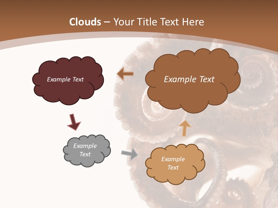 Directly Cold Devilfish PowerPoint Template