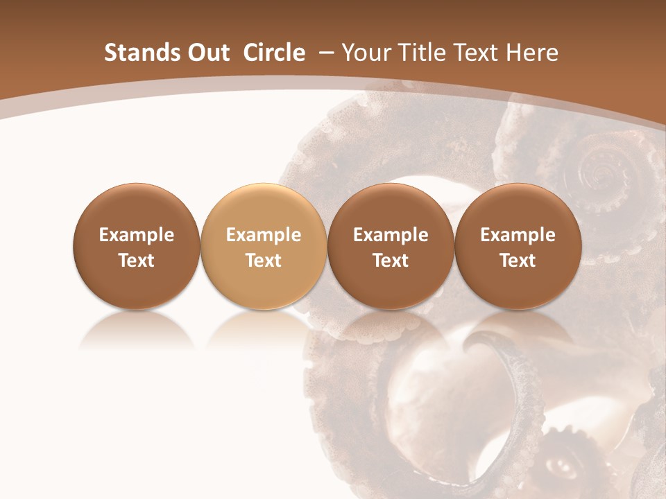 Directly Cold Devilfish PowerPoint Template