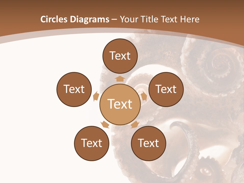 Directly Cold Devilfish PowerPoint Template